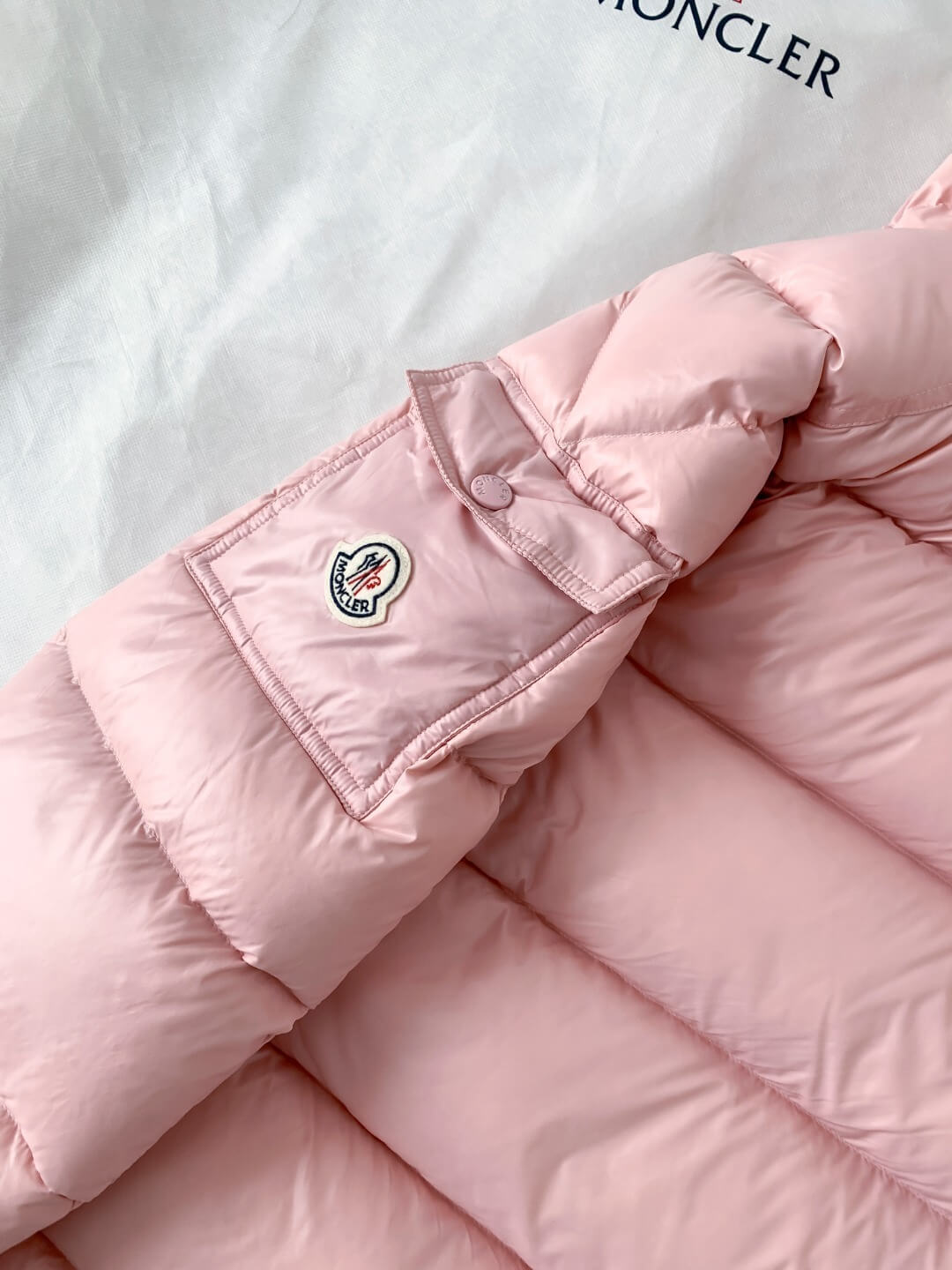 Moncler Maire High-quality Down Jacket- Pink - Image 4
