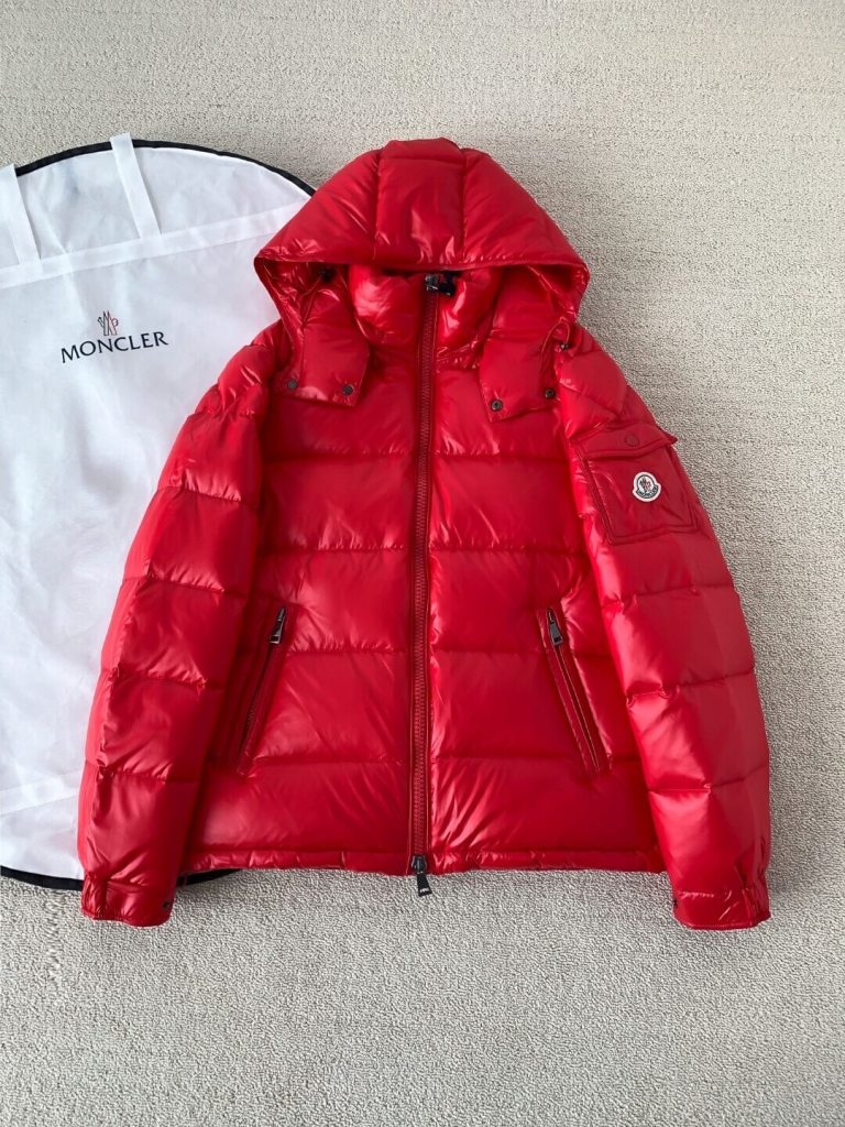 Moncler Maire High-quality Down Jacket- Red