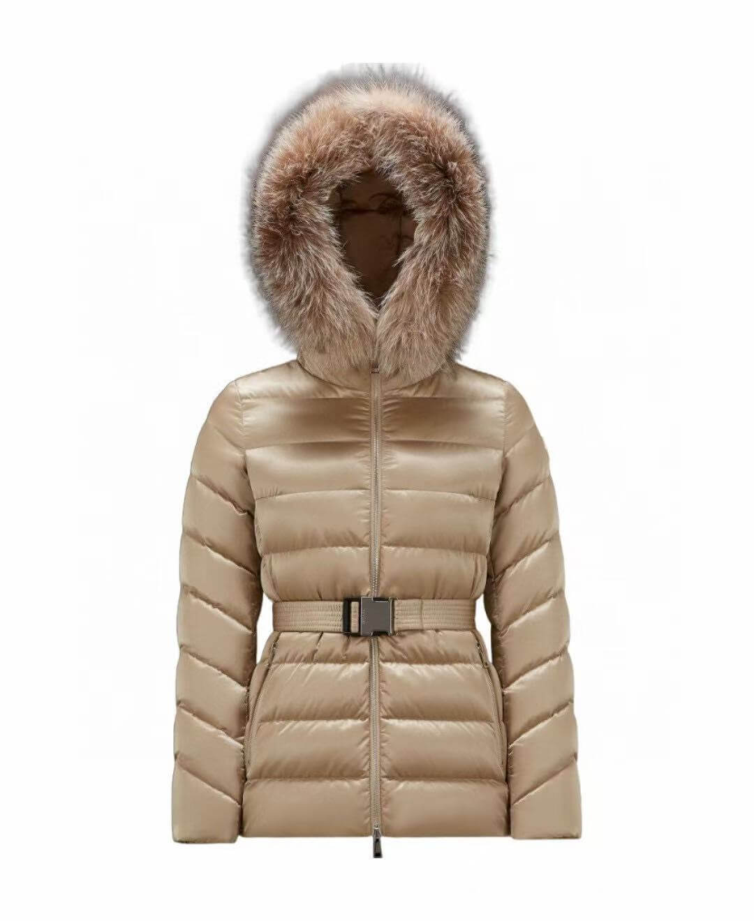 Moncler Tatie Women's Down Jacket- Beige - Image 9