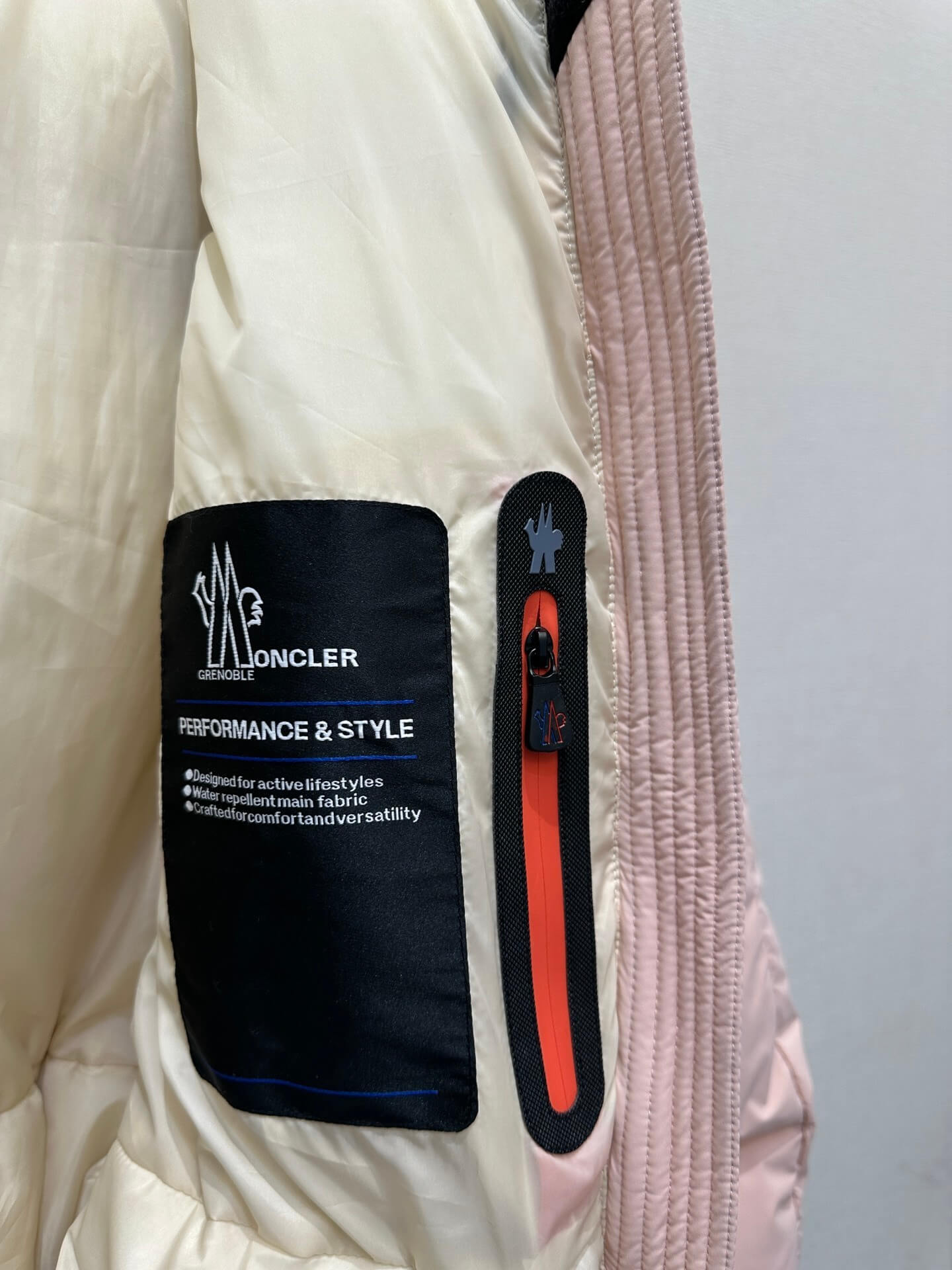 Moncler Wollemi Hooded Women's Down Jacket- Pink - Image 7