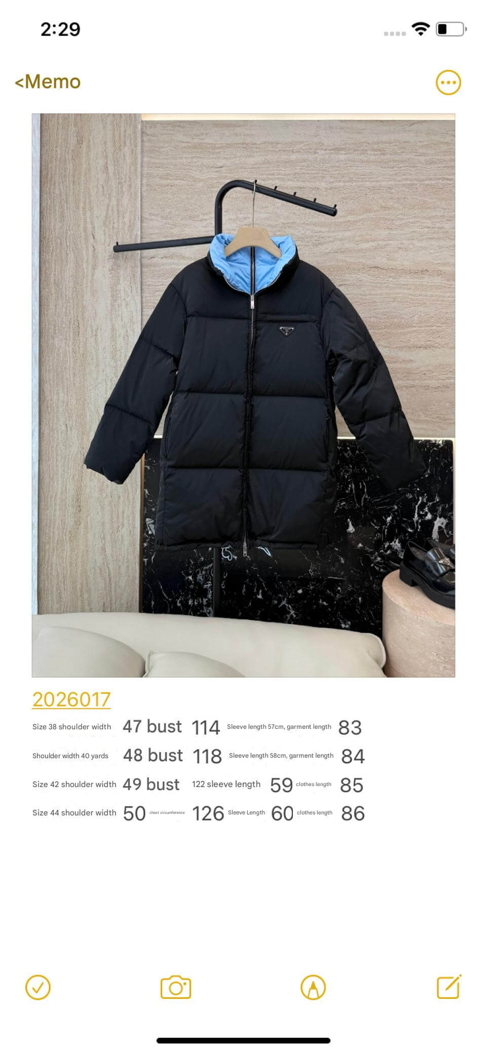 Prada Re-Nylon Mid-length women's down jacket- Black - Image 15