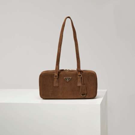 Prada Medium Leather Shoulder Bag – Caramel Brown (“Caramel 0”)