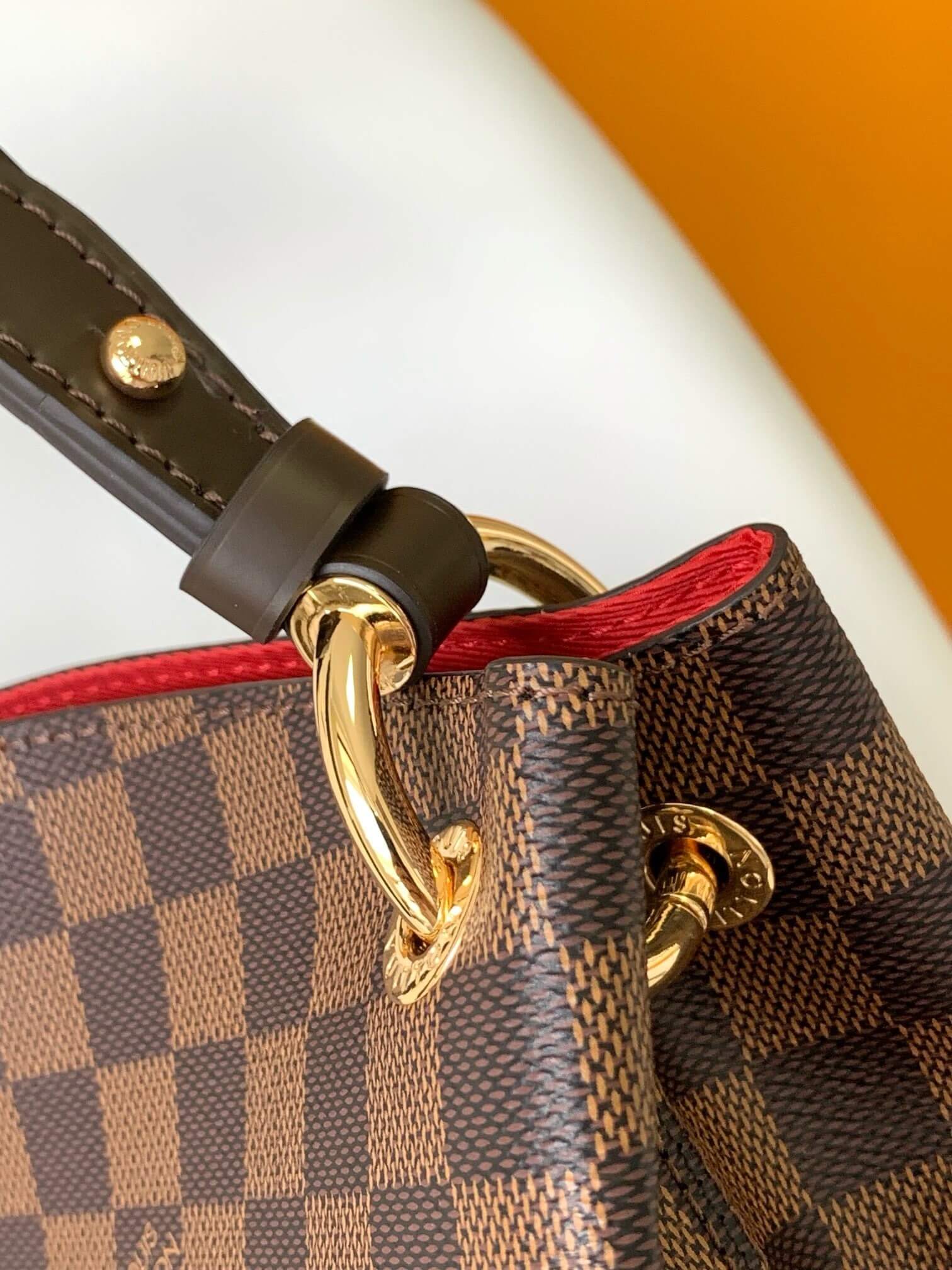 Louis Vuitton Graceful PM Shoulder Bag in Damier Ebene Canvas - Image 2