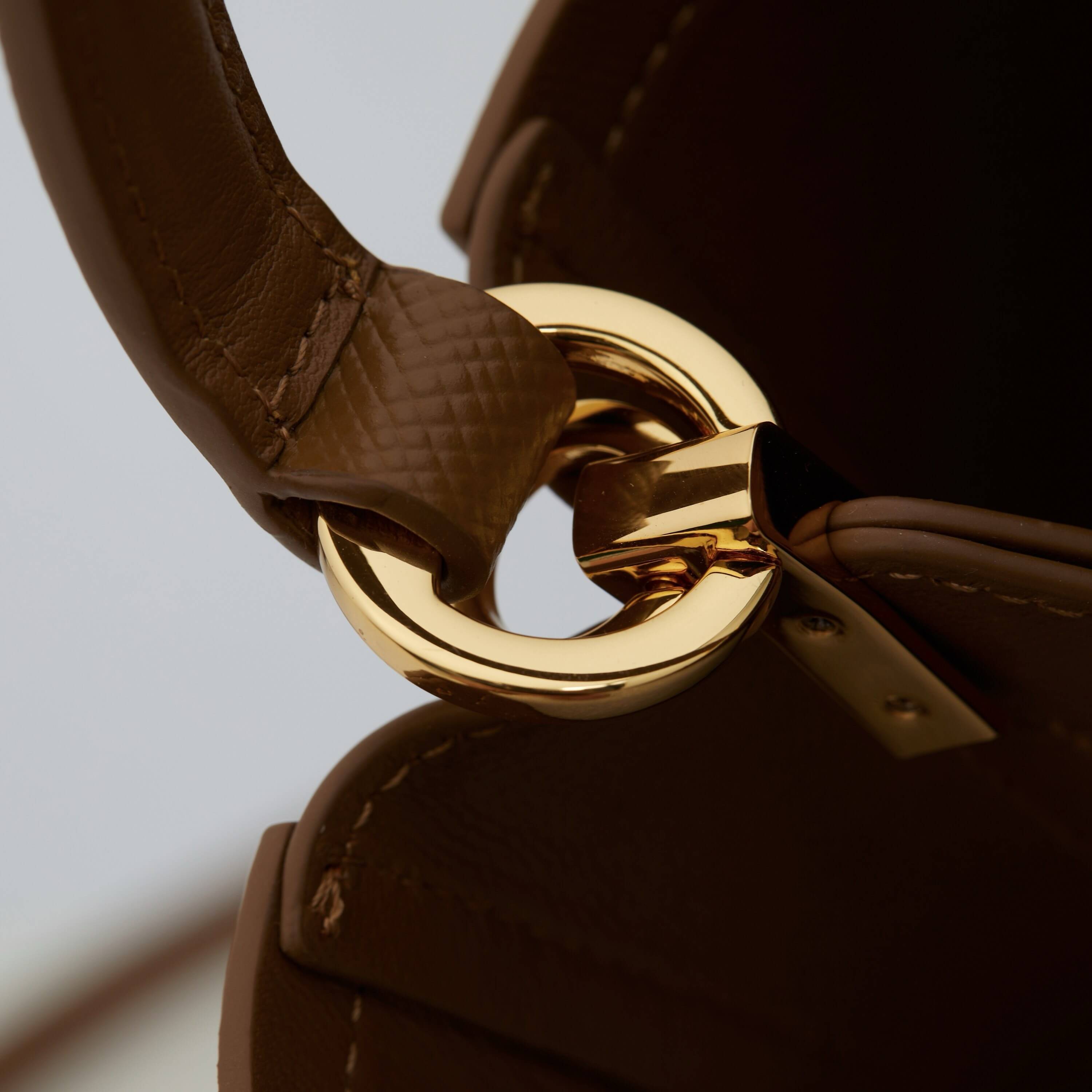 Prada Panier Small Saffiano Leather Bag – Brown - Image 5