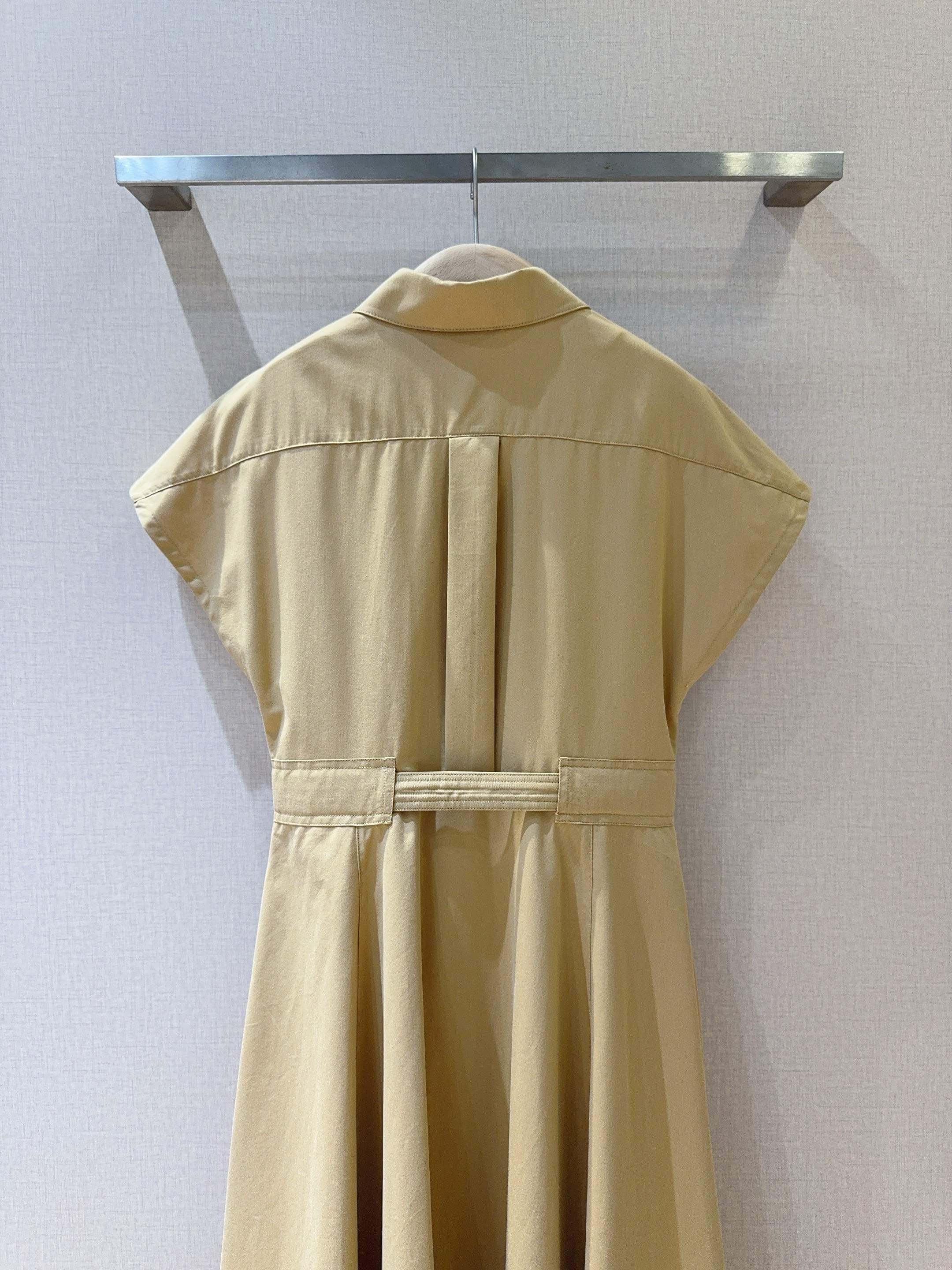 Christian Dior Mid-Length Trench Dress – Beige - Image 5