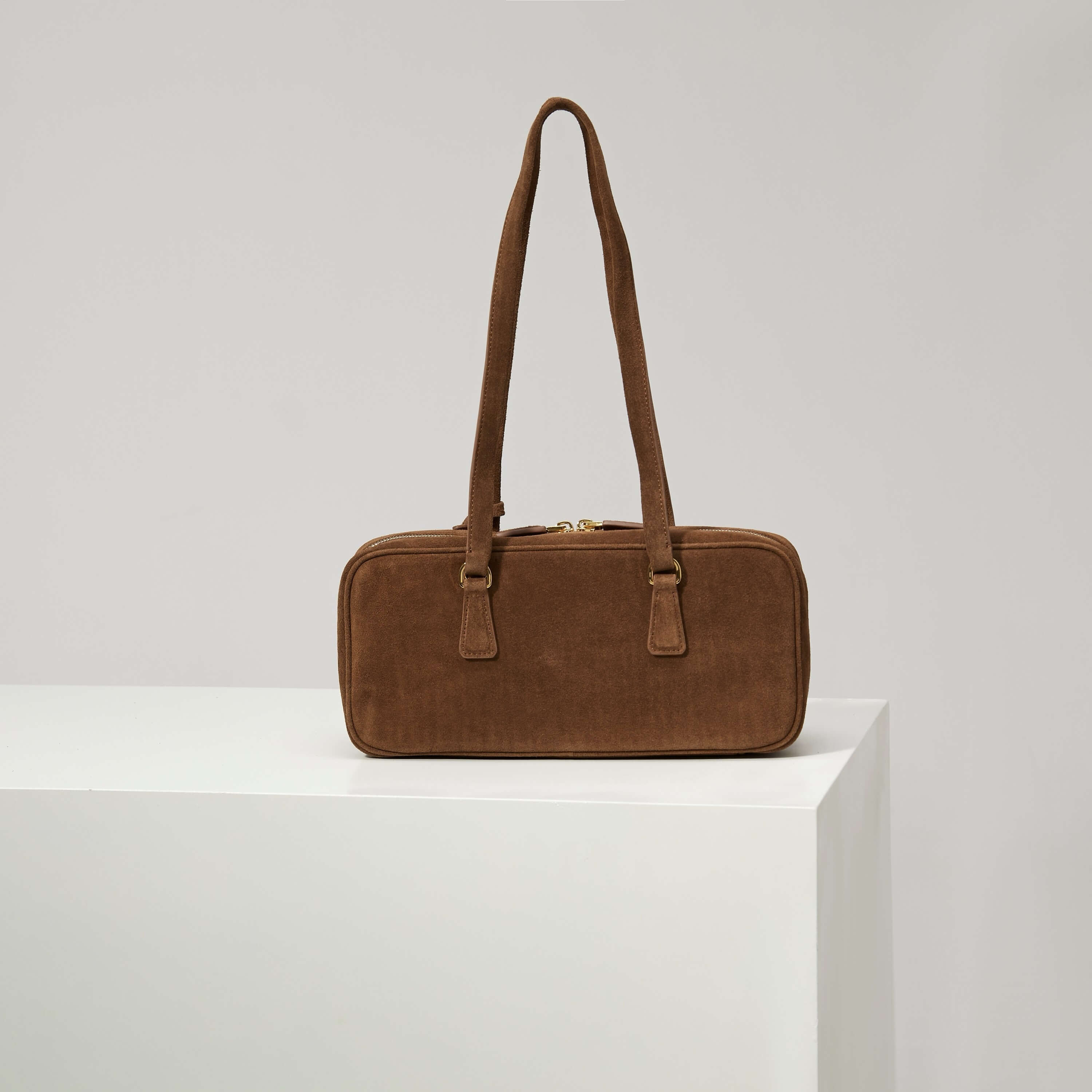 Prada Medium Leather Shoulder Bag – Caramel Brown (“Caramel 0”) - Image 3