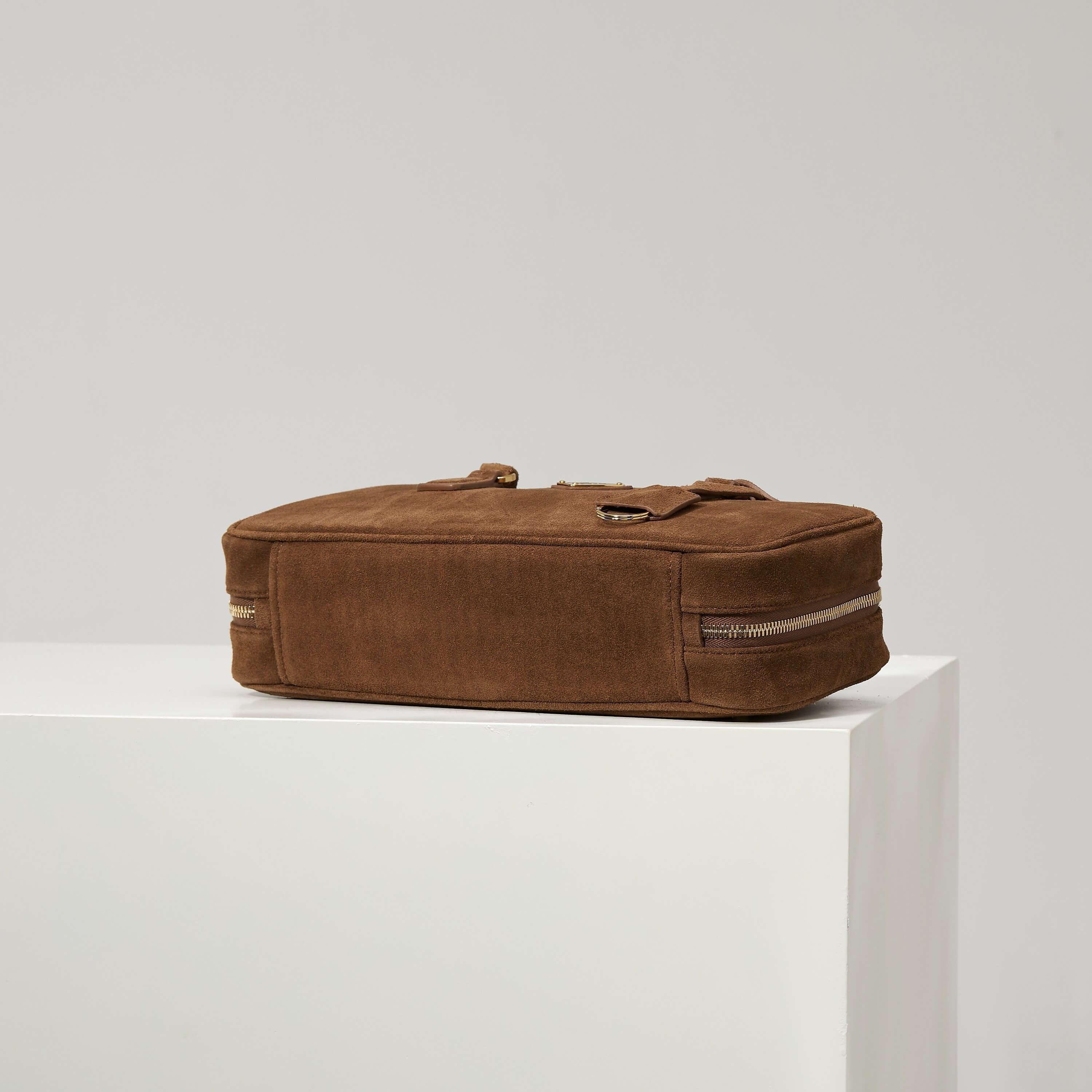 Prada Medium Leather Shoulder Bag – Caramel Brown (“Caramel 0”) - Image 4
