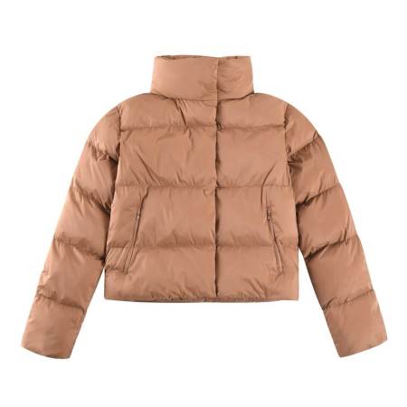 Alo Yoga Cropped Puffer Jacket – Brown