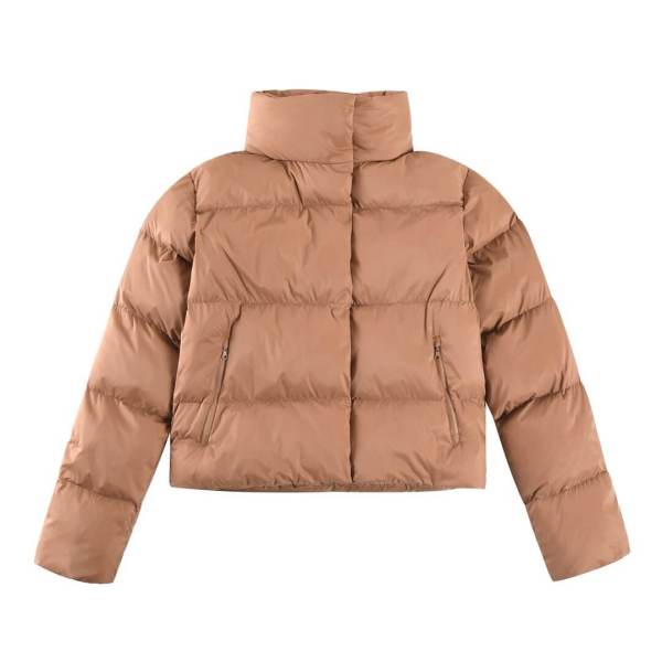 Alo Yoga Cropped Puffer Jacket – Brown