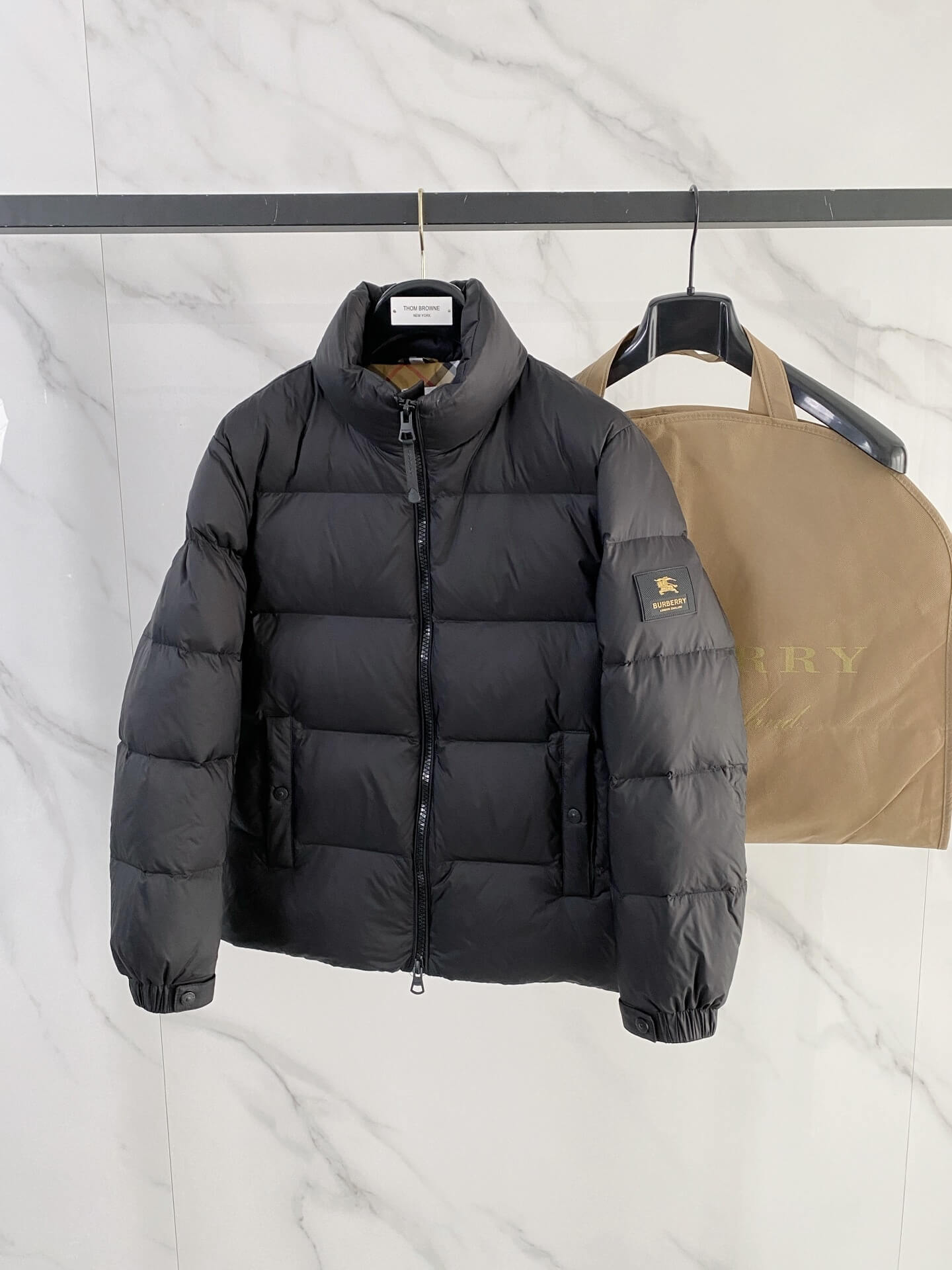 Burberry Puffer Women's Down Jacket- Black