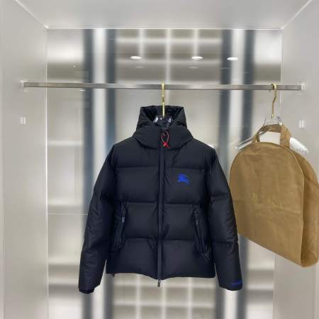 Burberry Puffer Hooded Women’s Down Jacket – Black