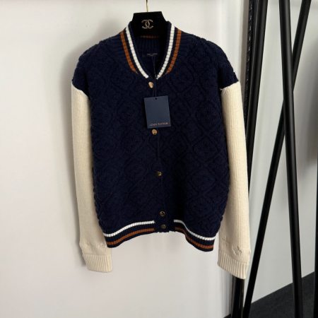 Louis Vuitton Monogram Toweling Varsity Jacket – Blue