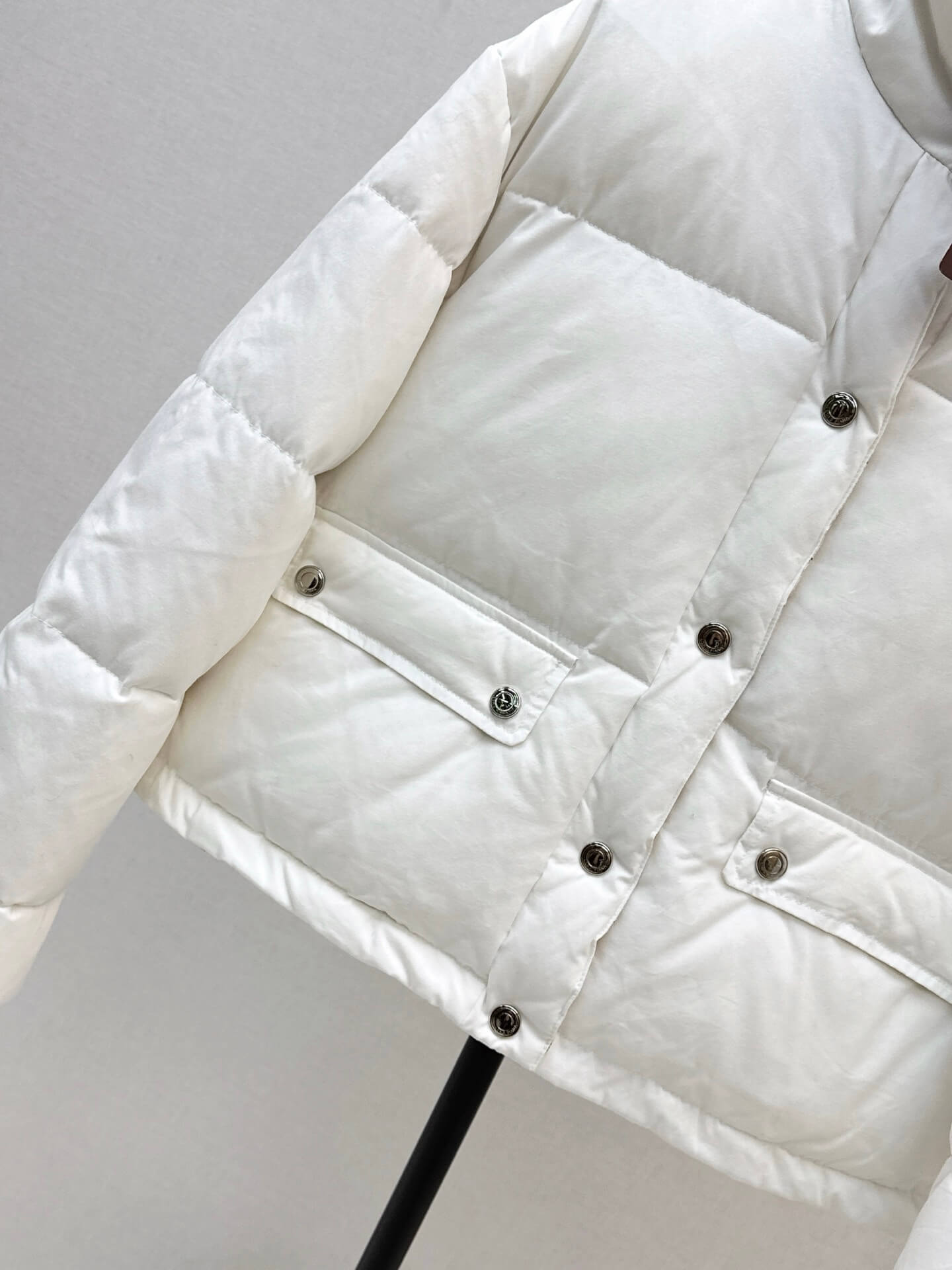 Loro Piana Jiama Cropped Puffer Women’s Down Jacket – White - Image 6