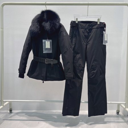 Moncler Grenoble Laplance GORE-TEX Shearling-Trimmed Ski Jacket & Ski Pants – Black