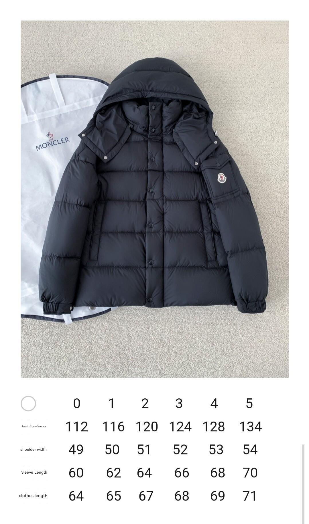 Moncler Maya 70 Hooded Short Down Jacket – Black - Image 13