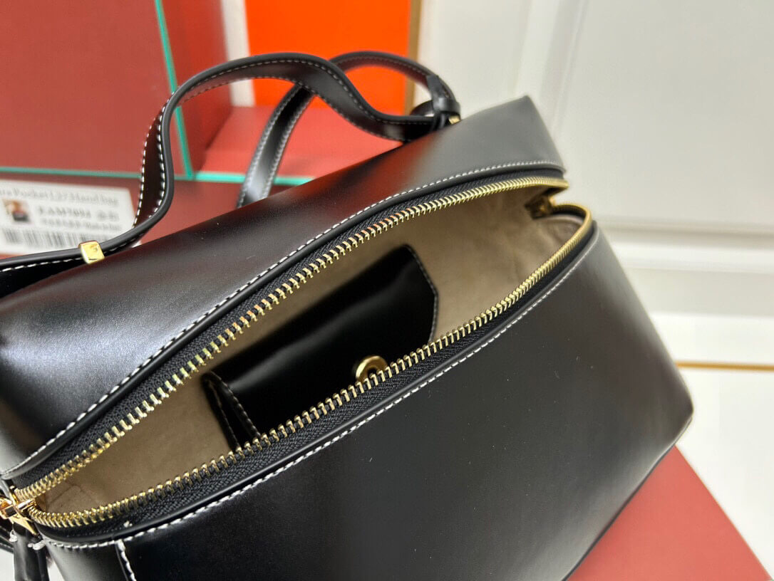 Loro Piana Extra Pocket L27 Handbag – Black - Image 6