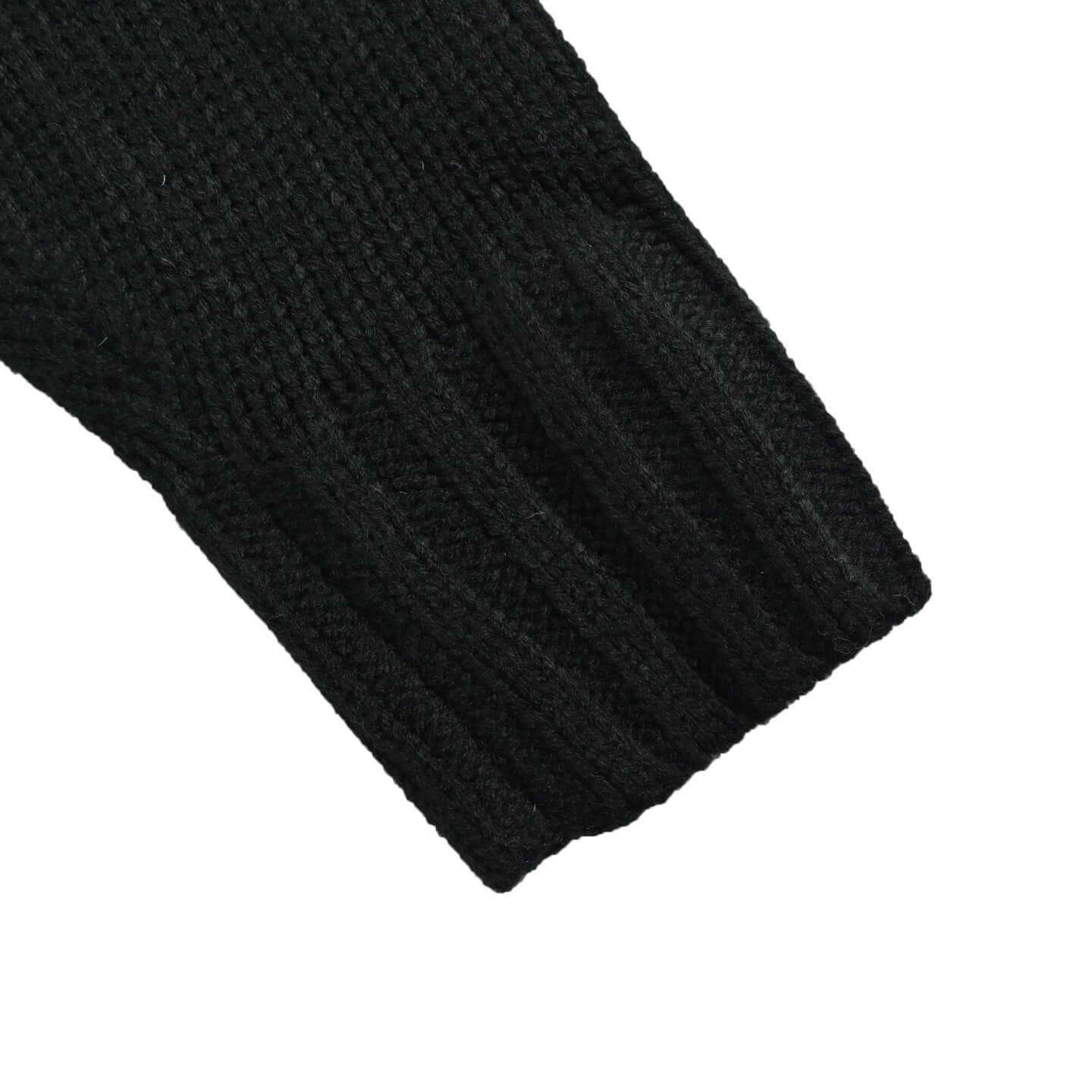 Moncler Cardigan Knit Puffer Jacket in Black - Image 10