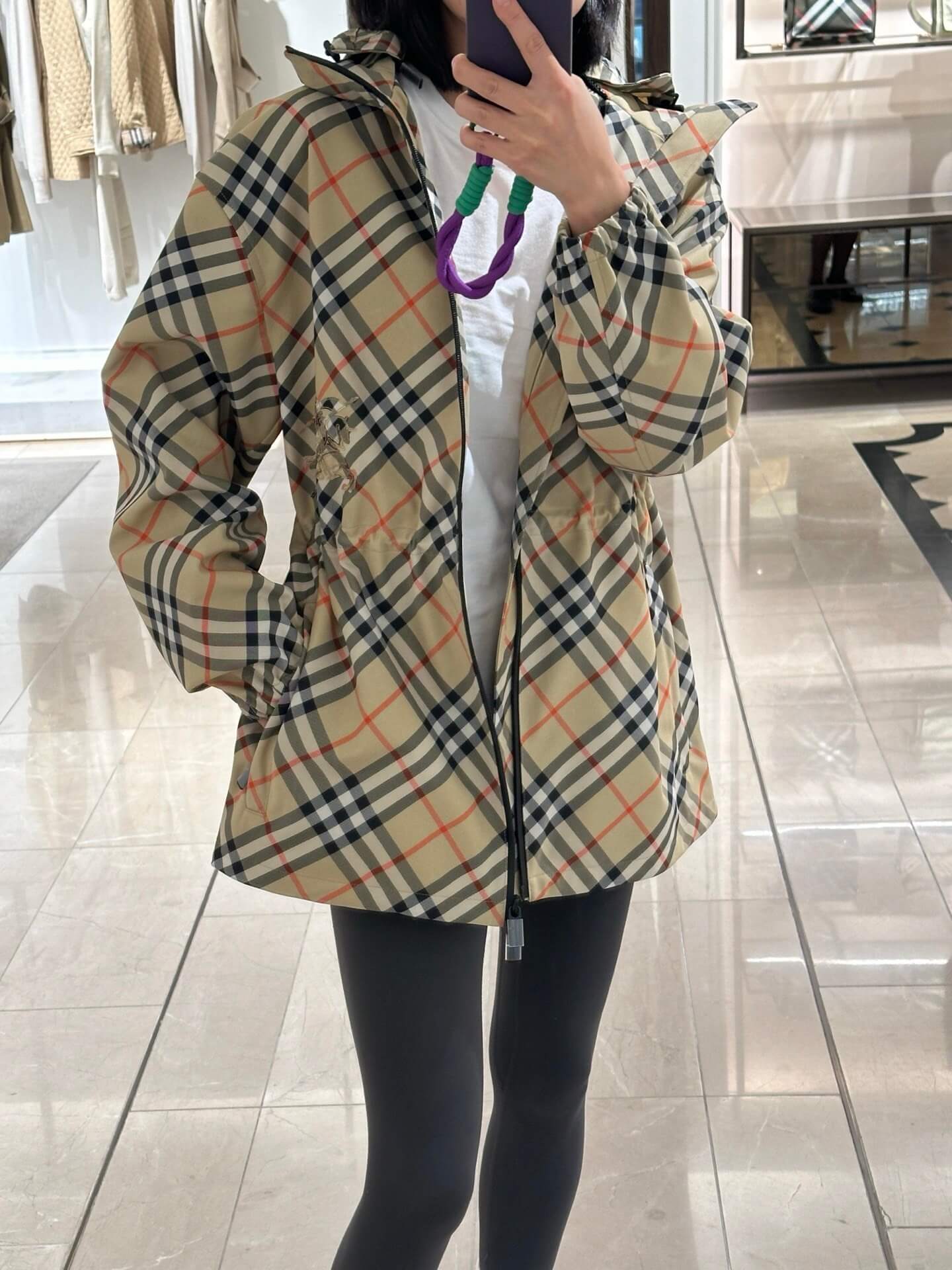 Burberry Vintage Check Hooded Jacket - Image 16