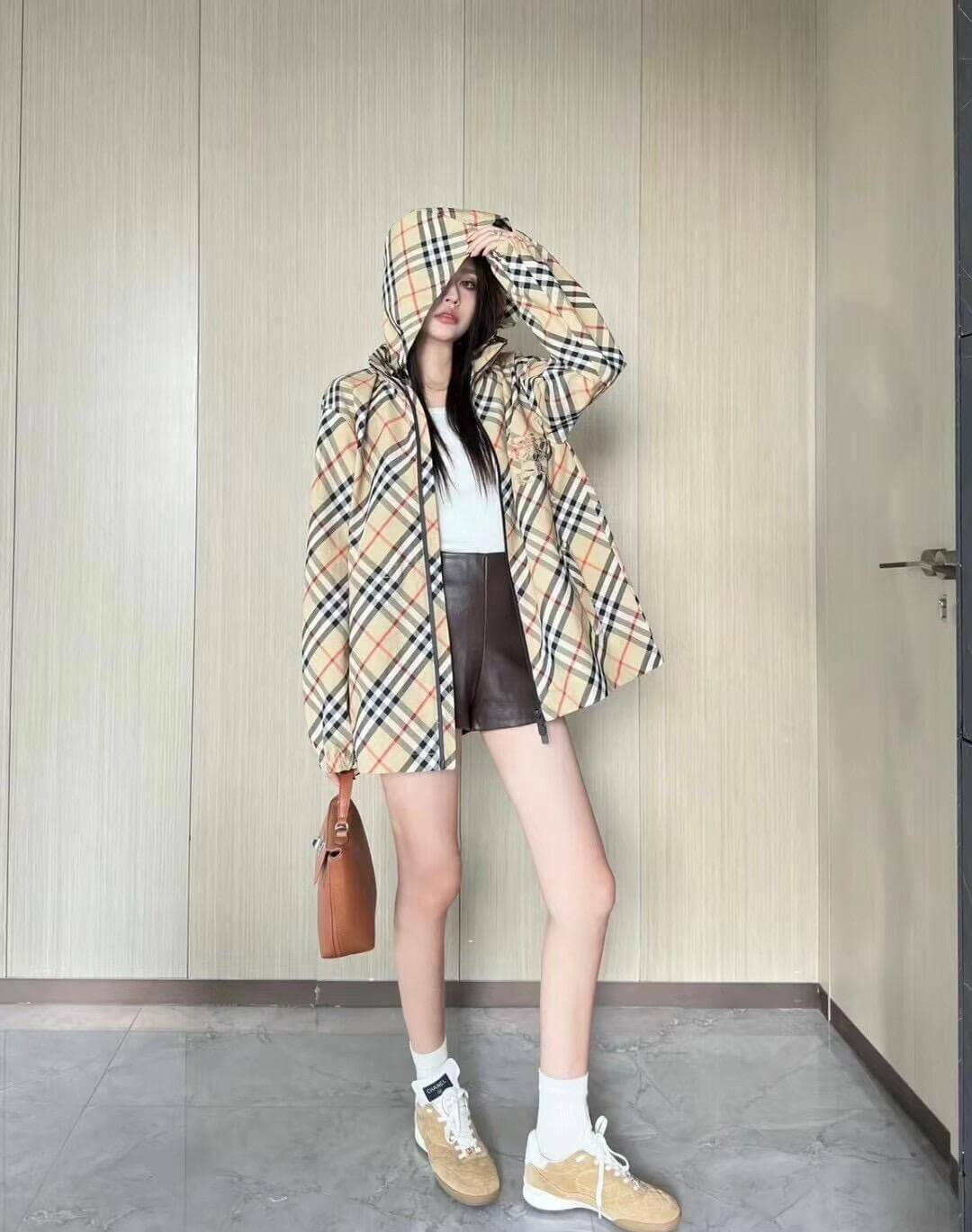 Burberry Vintage Check Hooded Jacket - Image 14