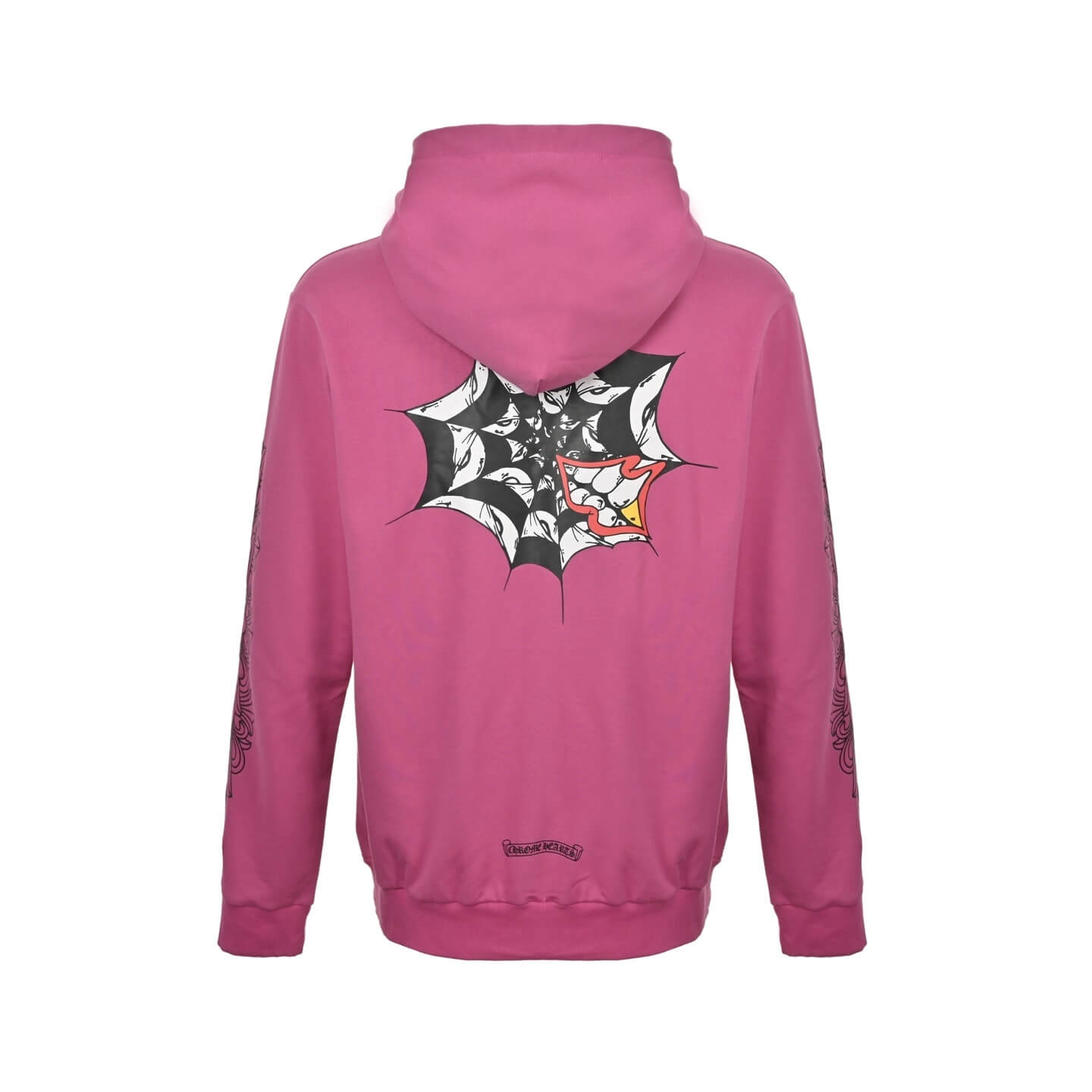 Chrome Hearts Matty Boy Spider Web Hoodie (Pink) - Image 5