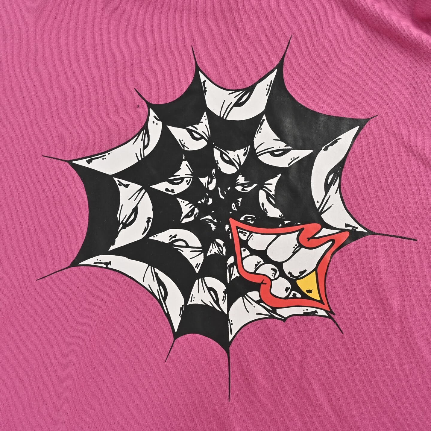 Chrome Hearts Matty Boy Spider Web Hoodie (Pink) - Image 9