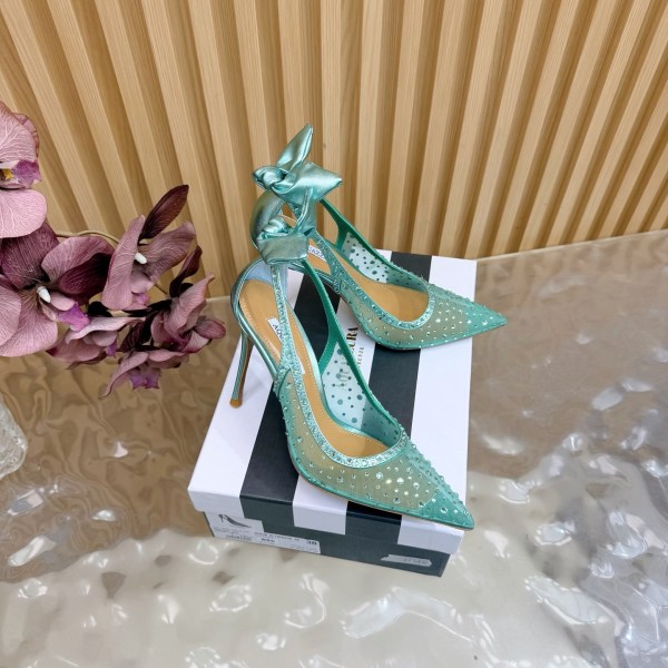 Diane Green Vegan Satin Sling Back Pumps