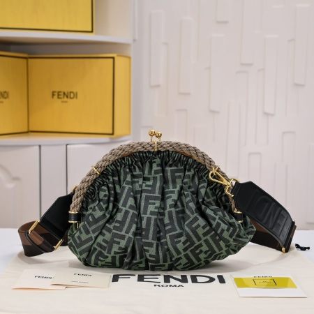 Fendi Fortune FF Monogram Cloud Bag