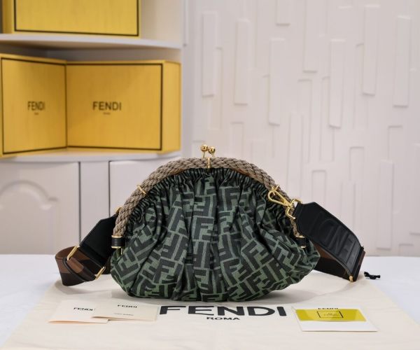 Fendi Fortune FF Monogram Cloud Bag