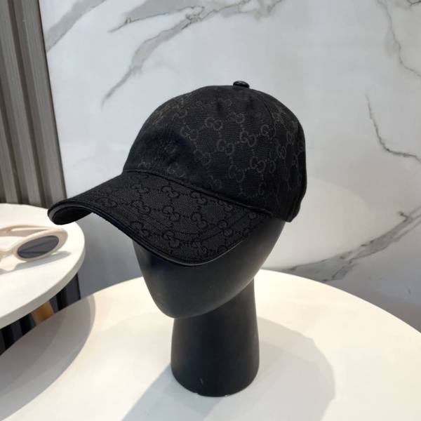 Gucci GG Ripstop Baseball Cap – Black