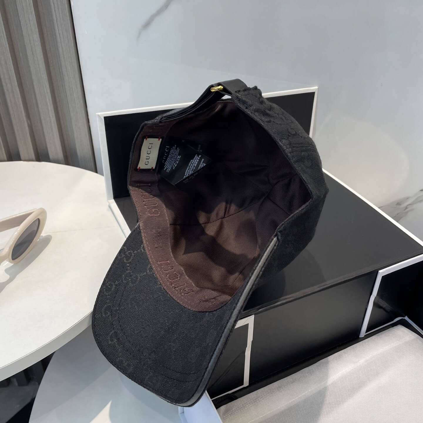 Gucci GG Ripstop Baseball Cap – Black - Image 8