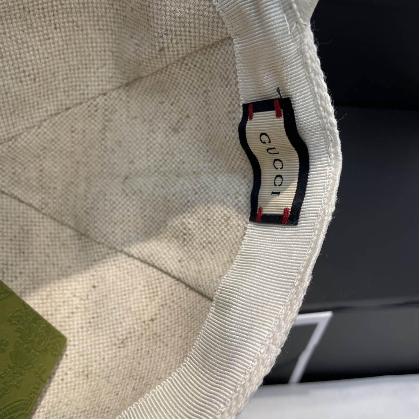 Gucci Jumbo GG Canvas Baseball Hat – Off-White - Image 3