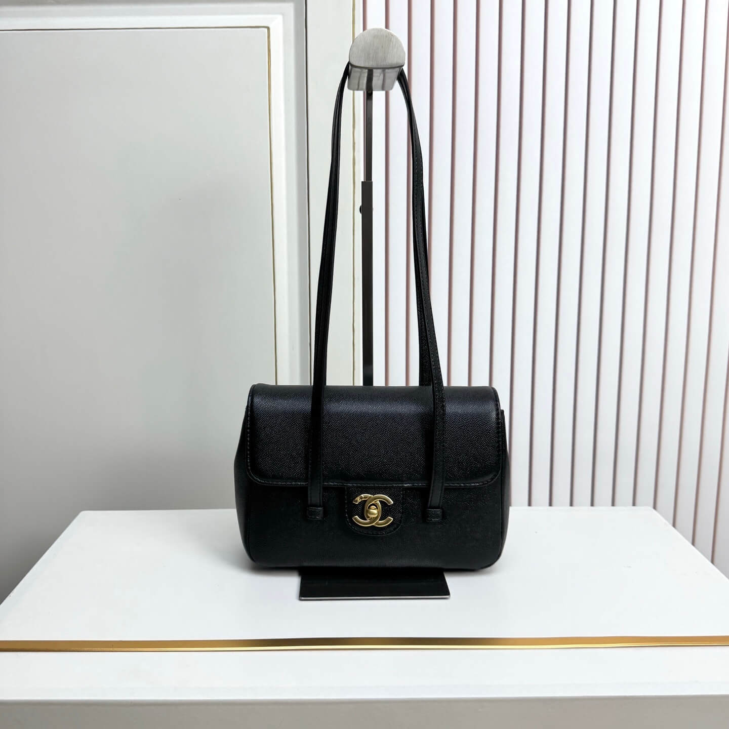 Chanel Medium CC Delivery Tote in Quilted Lambskin Leather