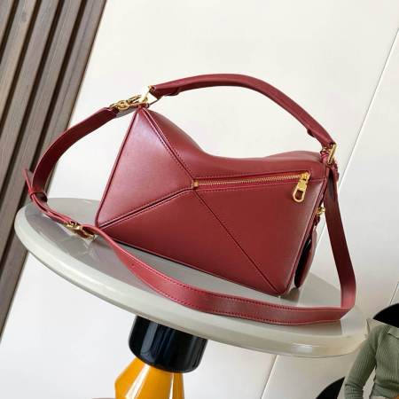 Loewe Puzzle Edge Bag in Soft Grained Calfskin Leather