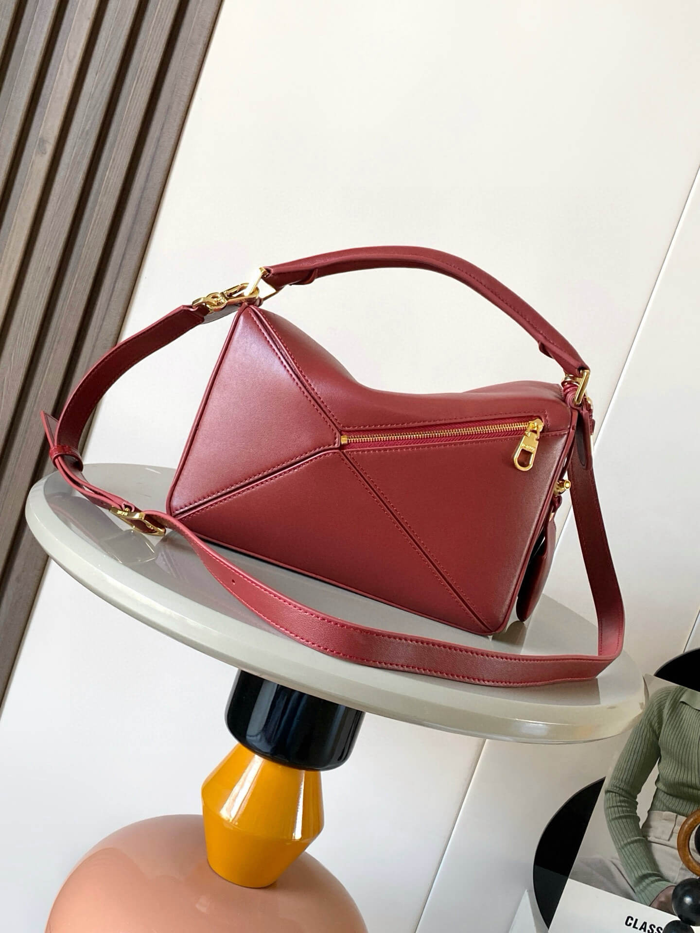 Loewe Puzzle Edge Bag in Soft Grained Calfskin Leather
