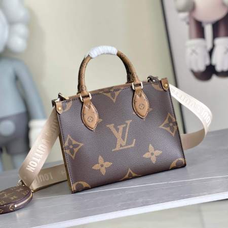 Louis Vuitton OnTheGo PM Monogram Reverse Canvas Handbag