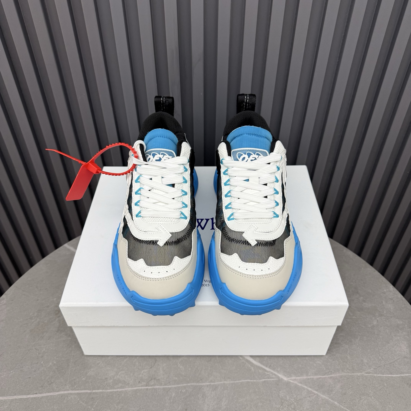 Off-White ODSY-1000 Blue White Sneakers - Image 9