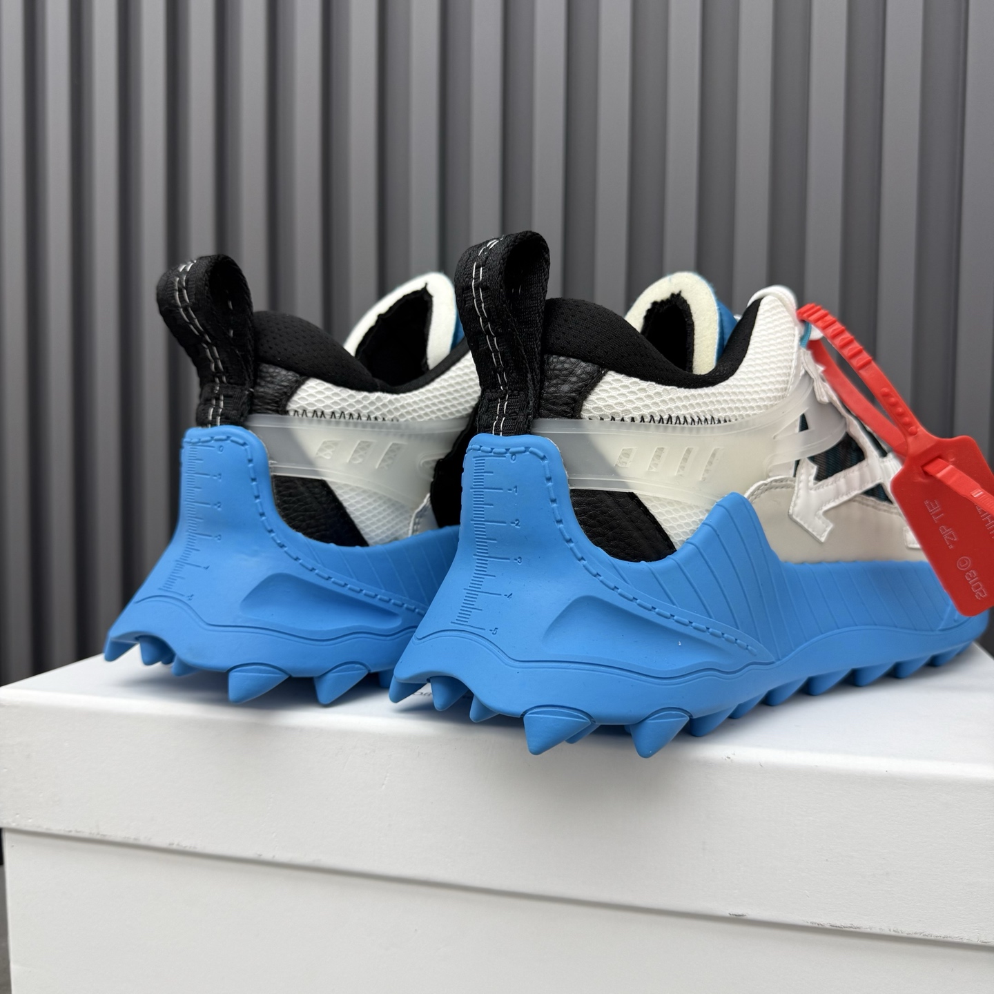 Off-White ODSY-1000 Blue White Sneakers - Image 4