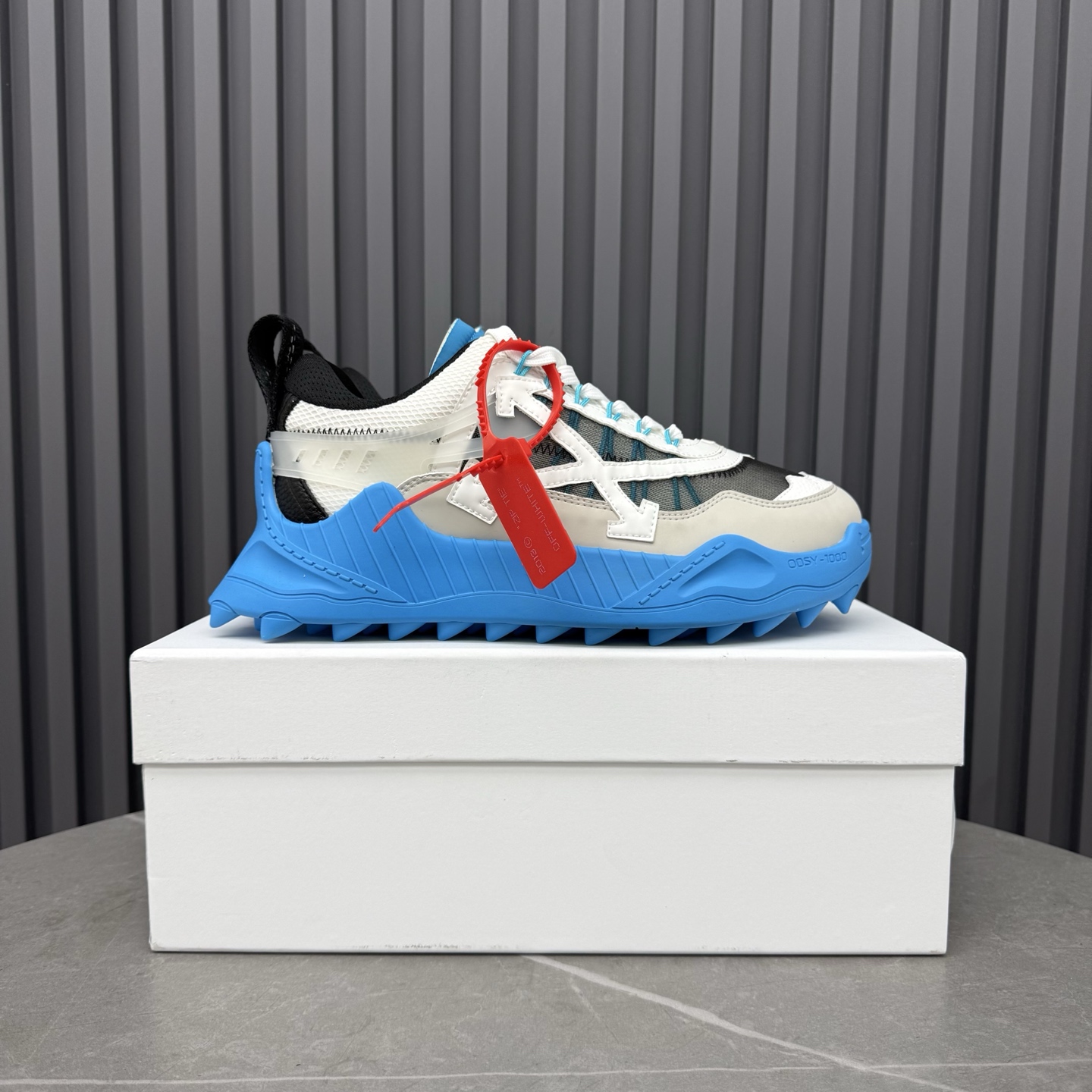 Off-White ODSY-1000 Blue White Sneakers - Image 2
