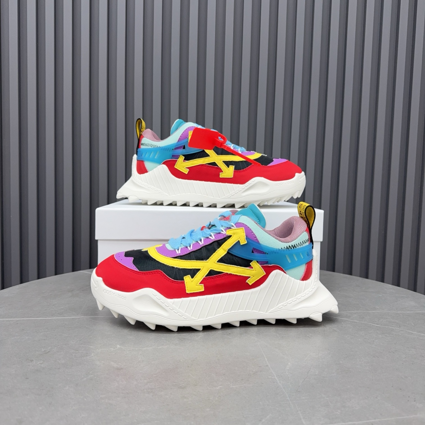 Off-White ODSY-1000 Multicolor Chunky Sneakers