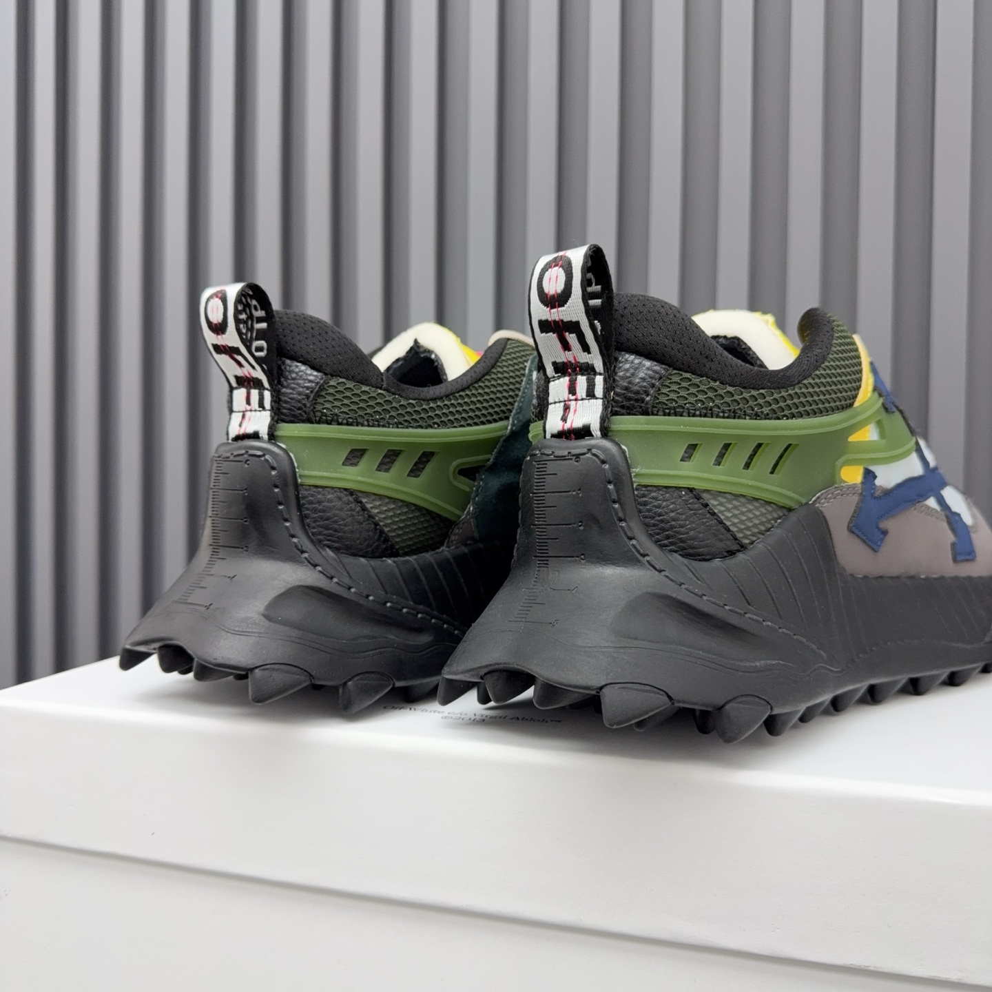 Off-White ODSY-1000 Multicolor Chunky Sneakers - Image 5
