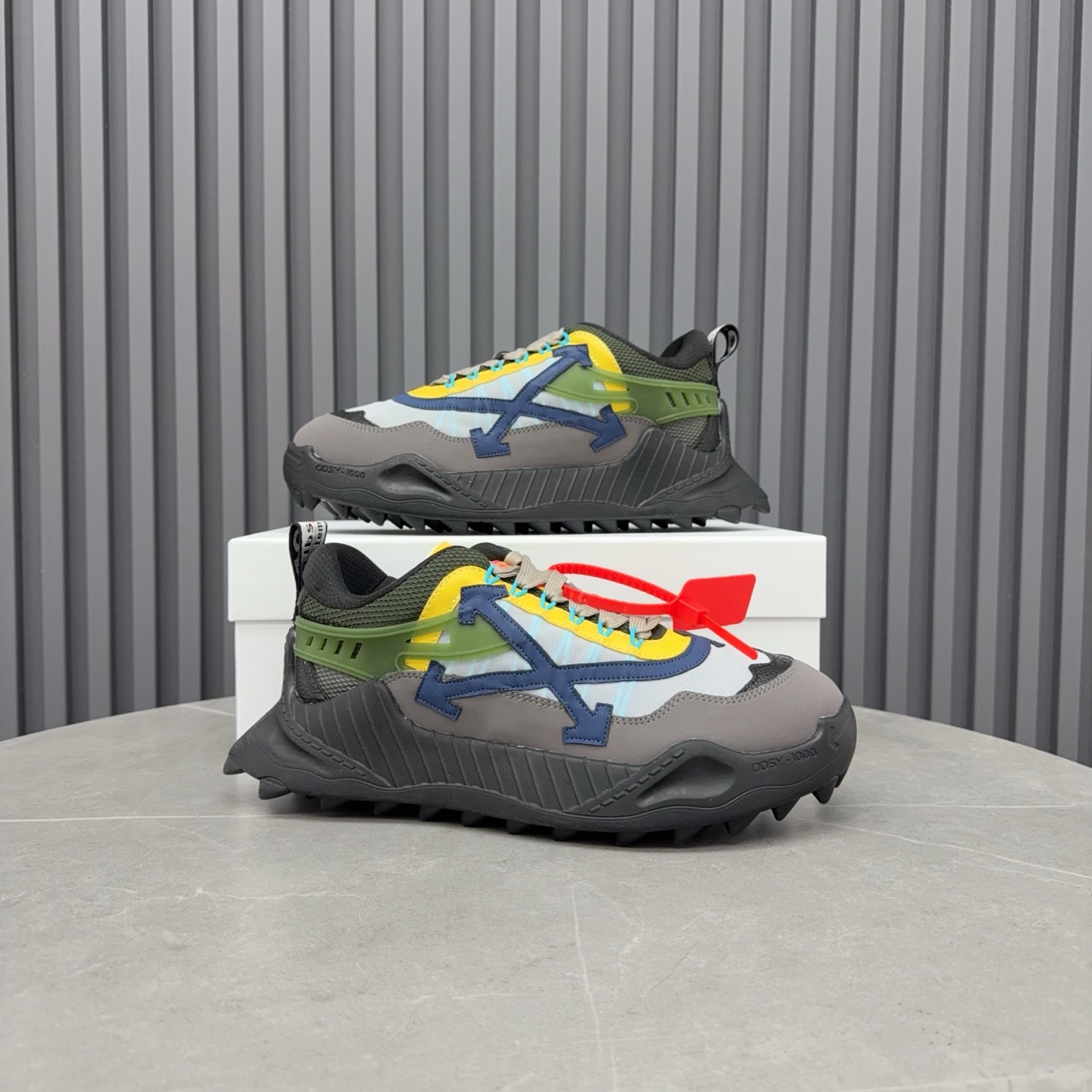 Off-White ODSY-1000 Multicolor Chunky Sneakers