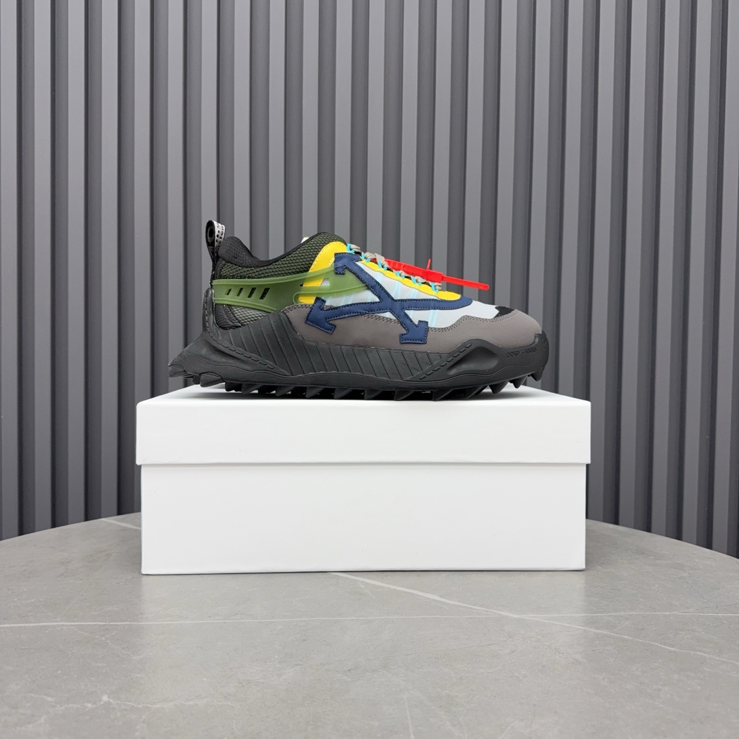 Off-White ODSY-1000 Multicolor Chunky Sneakers - Image 10
