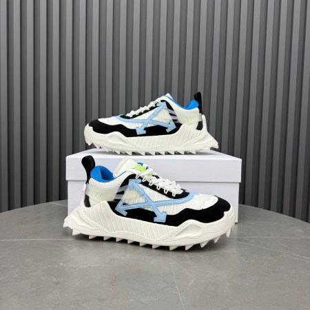 Off-White ODSY-1000 White Black & Blue Sneakers