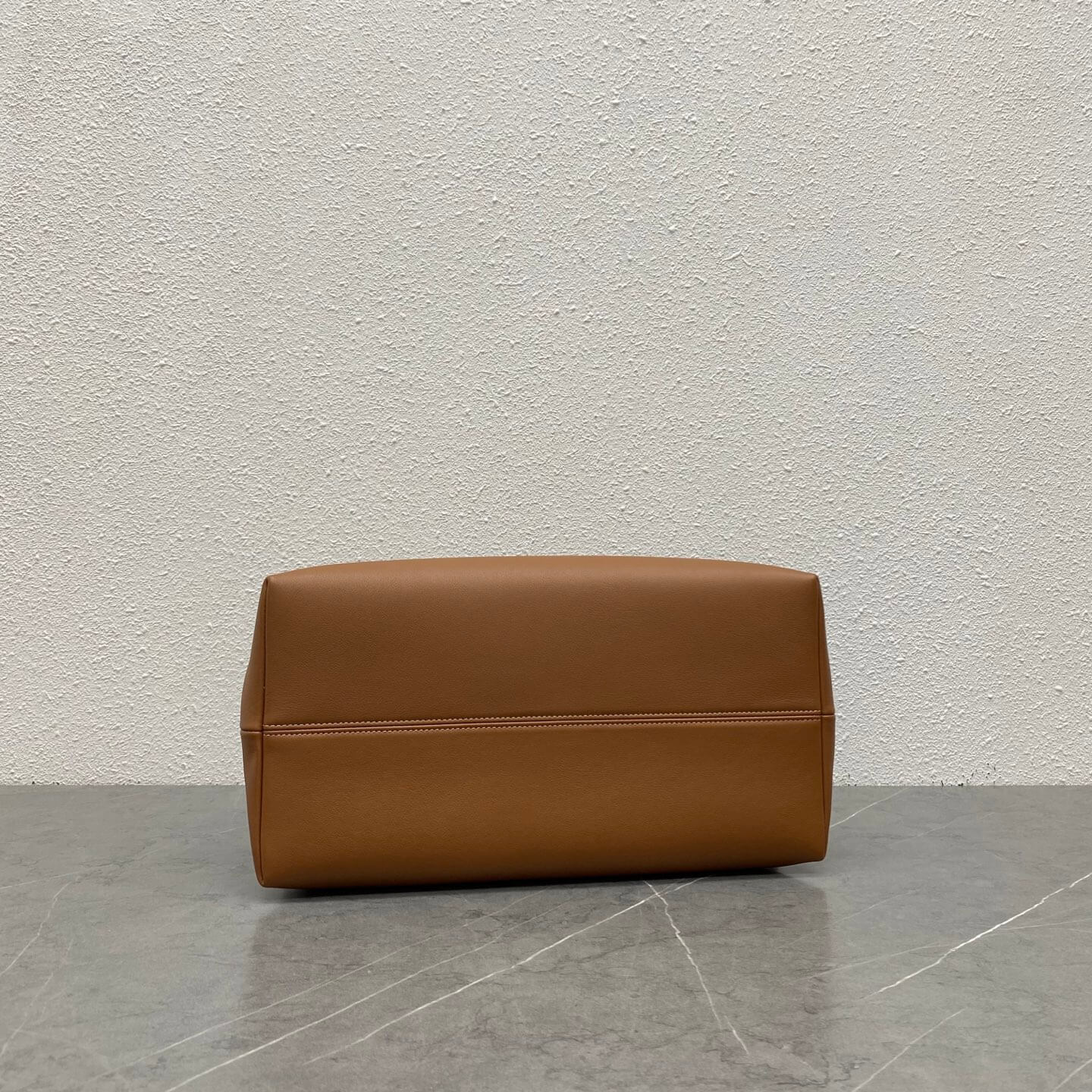 Celine Tan Smooth Calfskin Frame Shoulder Bag. - Image 2