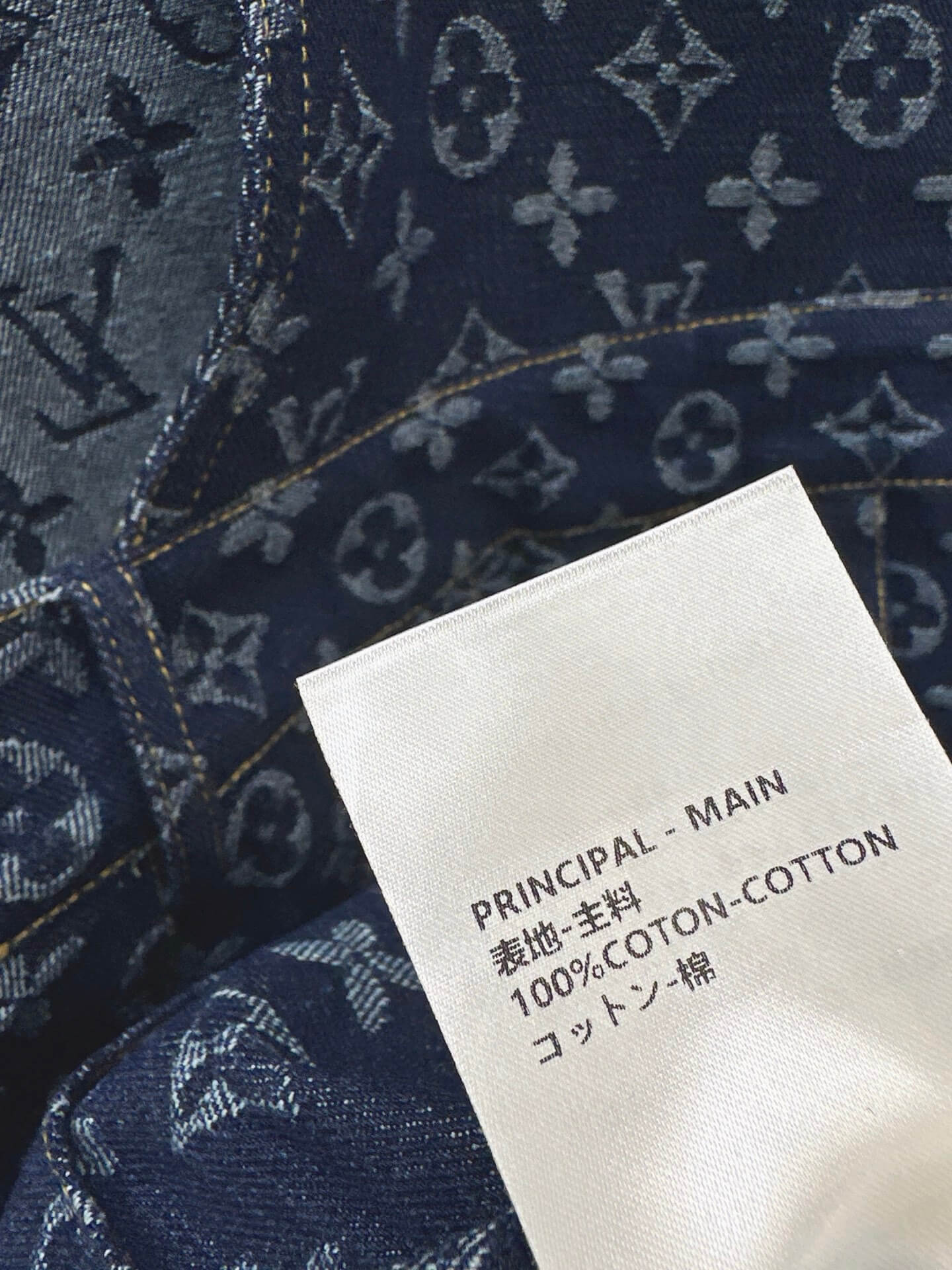 Louis Vuitton Monogram Denim Pleated Pinafore Overall Dress - Image 6