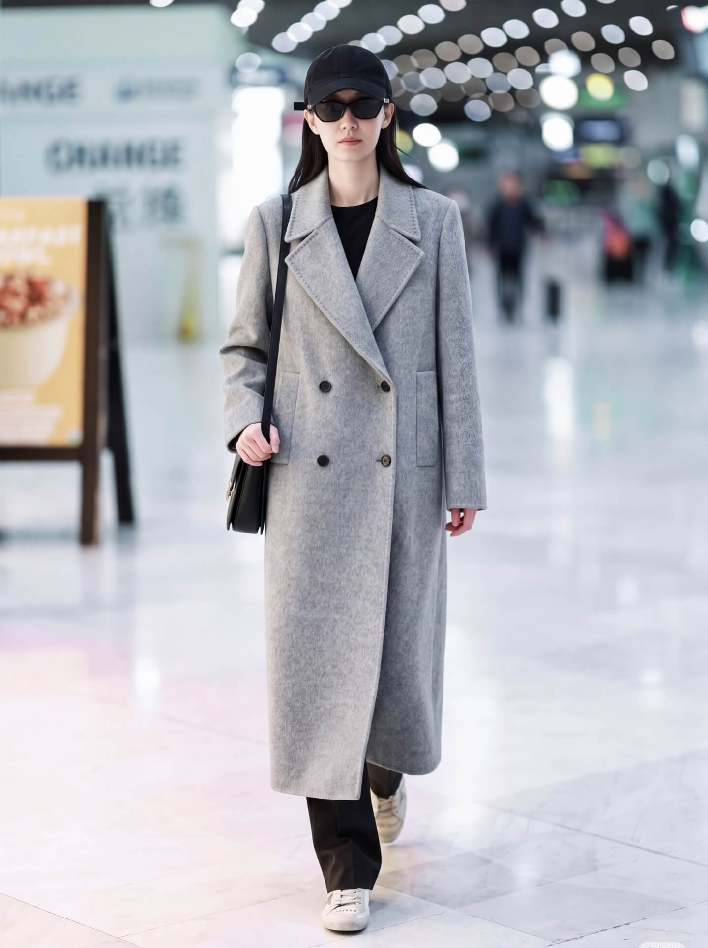 Max Mara 101801 Madame Icon Wool Cashmere Double-Breasted Long Coat