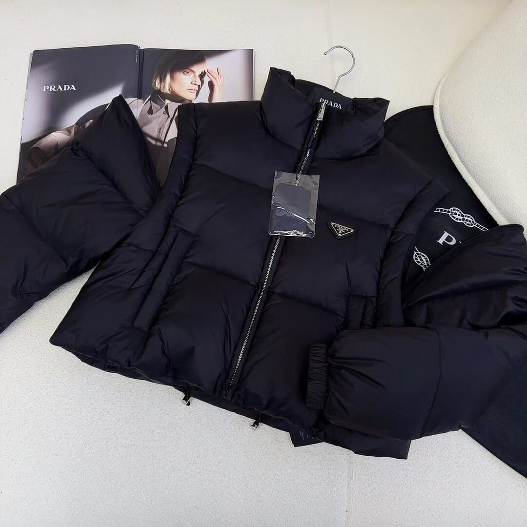 Prada Convertible 2-in-1 Cropped Jacket & Vest - Image 12