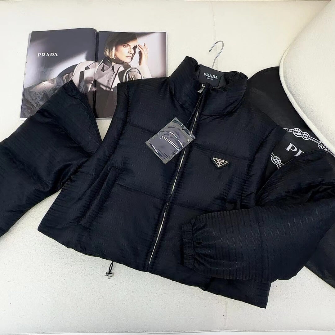 Prada Convertible 2-in-1 Cropped Jacket & Vest - Image 16